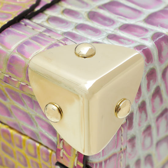 Louis Vuitton Bicolor Alligator Petite Malle Bag-Louis Vuitton-THE CLOSET