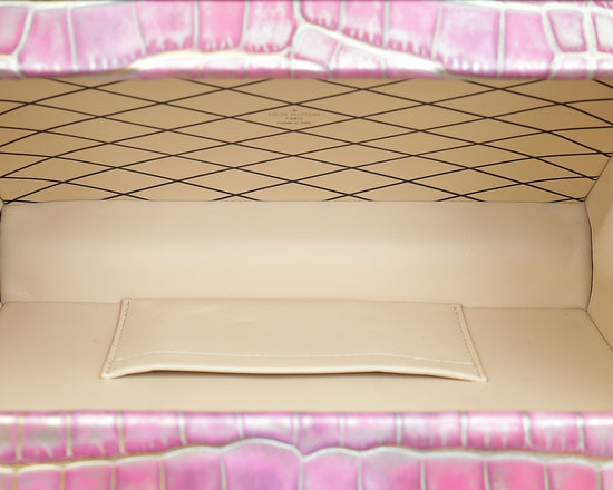 Louis Vuitton Bicolor Alligator Petite Malle Bag-Louis Vuitton-THE CLOSET