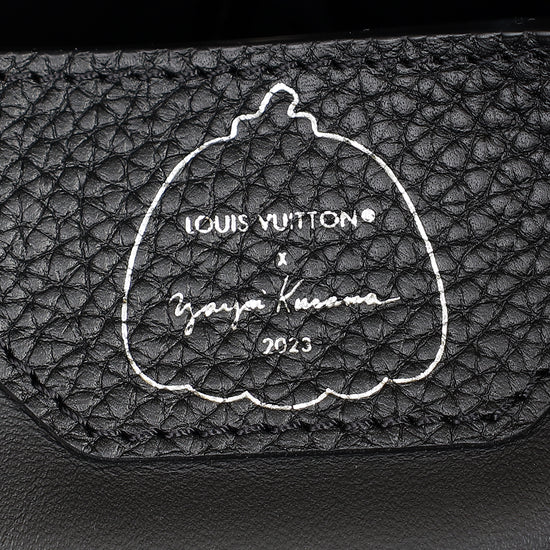 Louis Vuitton Multicolor X YK Capucines MM Painted Dots Bag