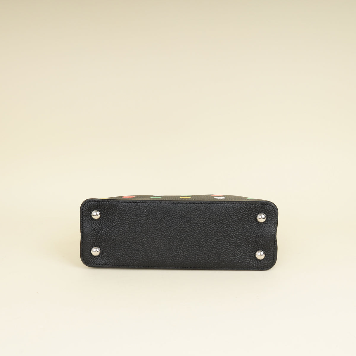 Louis Vuitton Multicolor X YK Capucines MM Painted Dots Bag