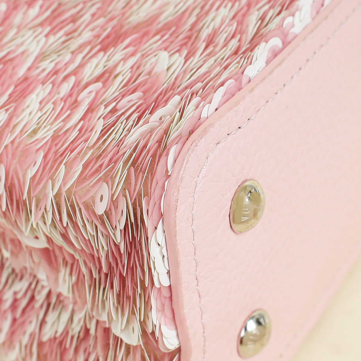 Louis Vuitton Bicolor Capucines Mini Sequins Bag