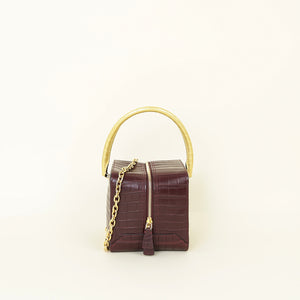 Louis Vuitton Bicolor Alligator Square Bag