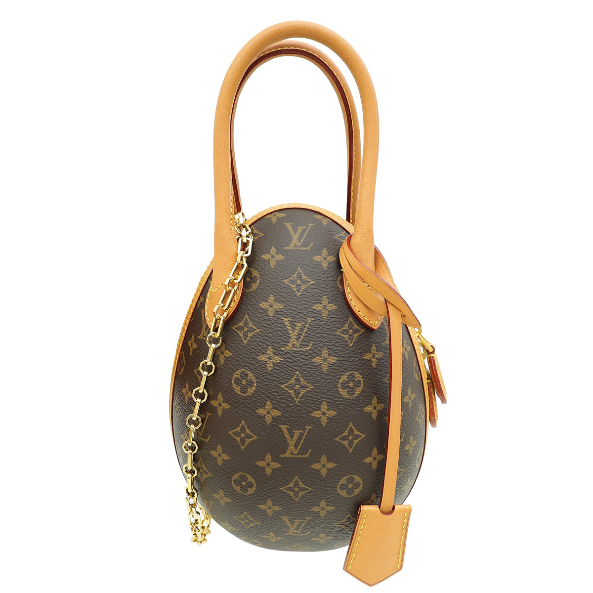 Louis Vuitton Monogram Black Egg Bag