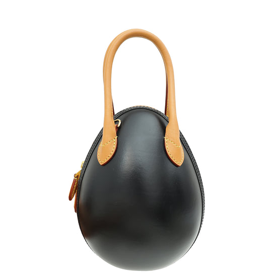 Louis Vuitton Monogram Black Egg Bag