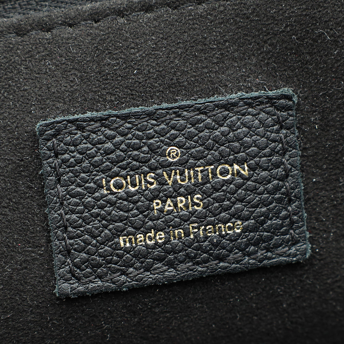 Louis Vuitton Black Monogram Empreinte Saint Germain PM Bag