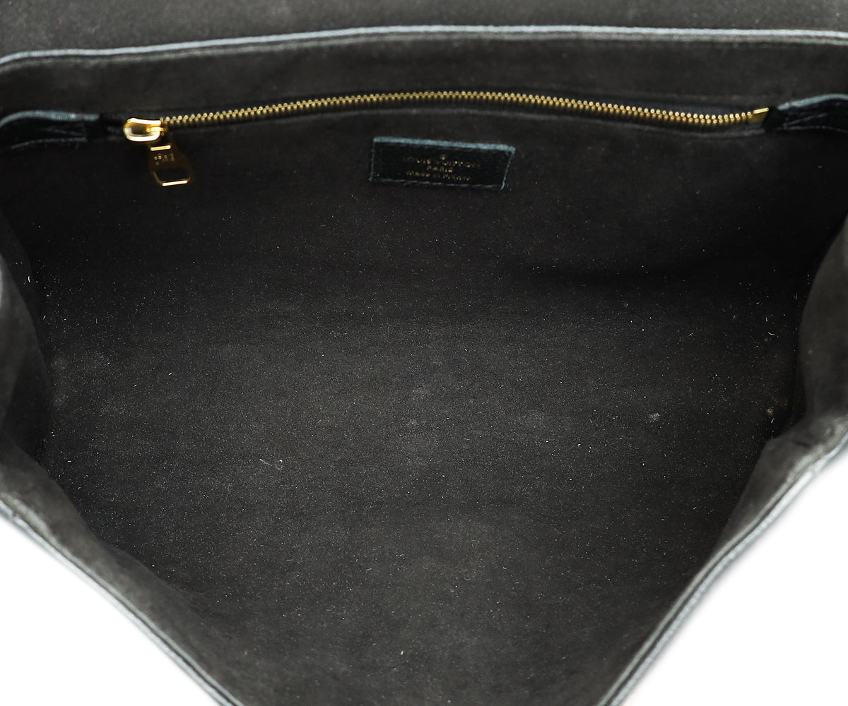 Louis Vuitton Black Monogram Empreinte Saint Germain PM Bag