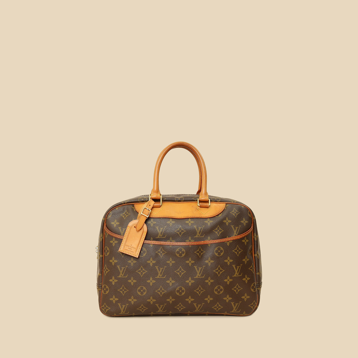 Louis Vuitton Ebene Monogram Deauville Bag-Louis Vuitton-THE CLOSET