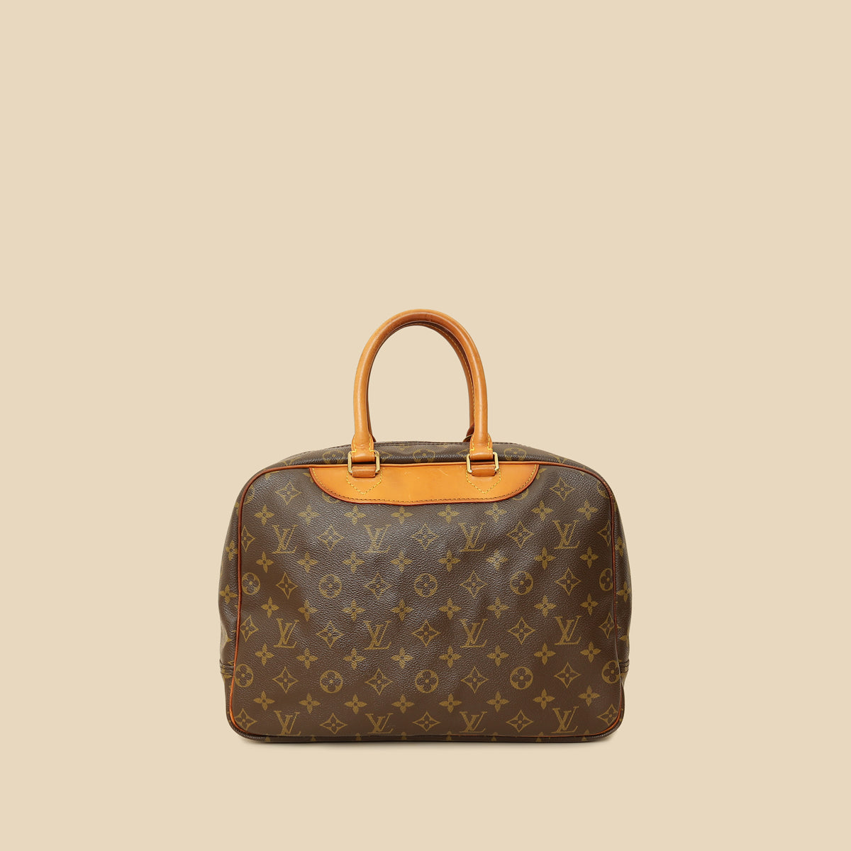 Louis Vuitton Ebene Monogram Deauville Bag-Louis Vuitton-THE CLOSET
