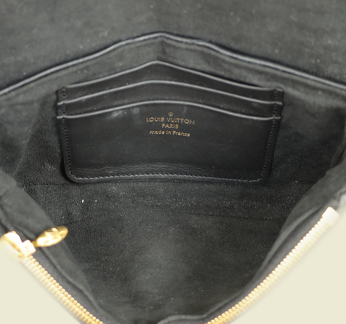 バッグ 2024 December Jacquard Chain Pochette Louis Vuitton Black New Wave Chain Pochette – THE CLOSET