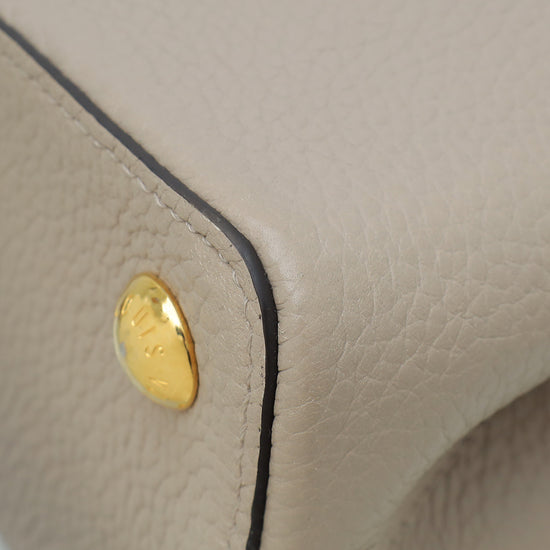 Louis Vuitton Galet Python Handle Capucines BB Bag