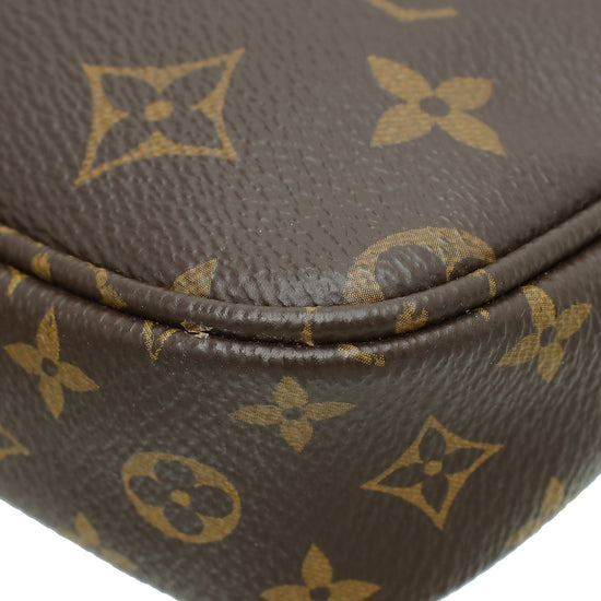 Louis Vuitton Bicolor Monogram Multi Pochette Accessories Bag