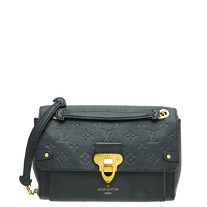 حقيبة لويس فويتون سوداء Monogram Empreinte Vavin PM 