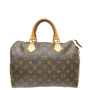 Louis Vuitton Monogram Speedy 30 Bag