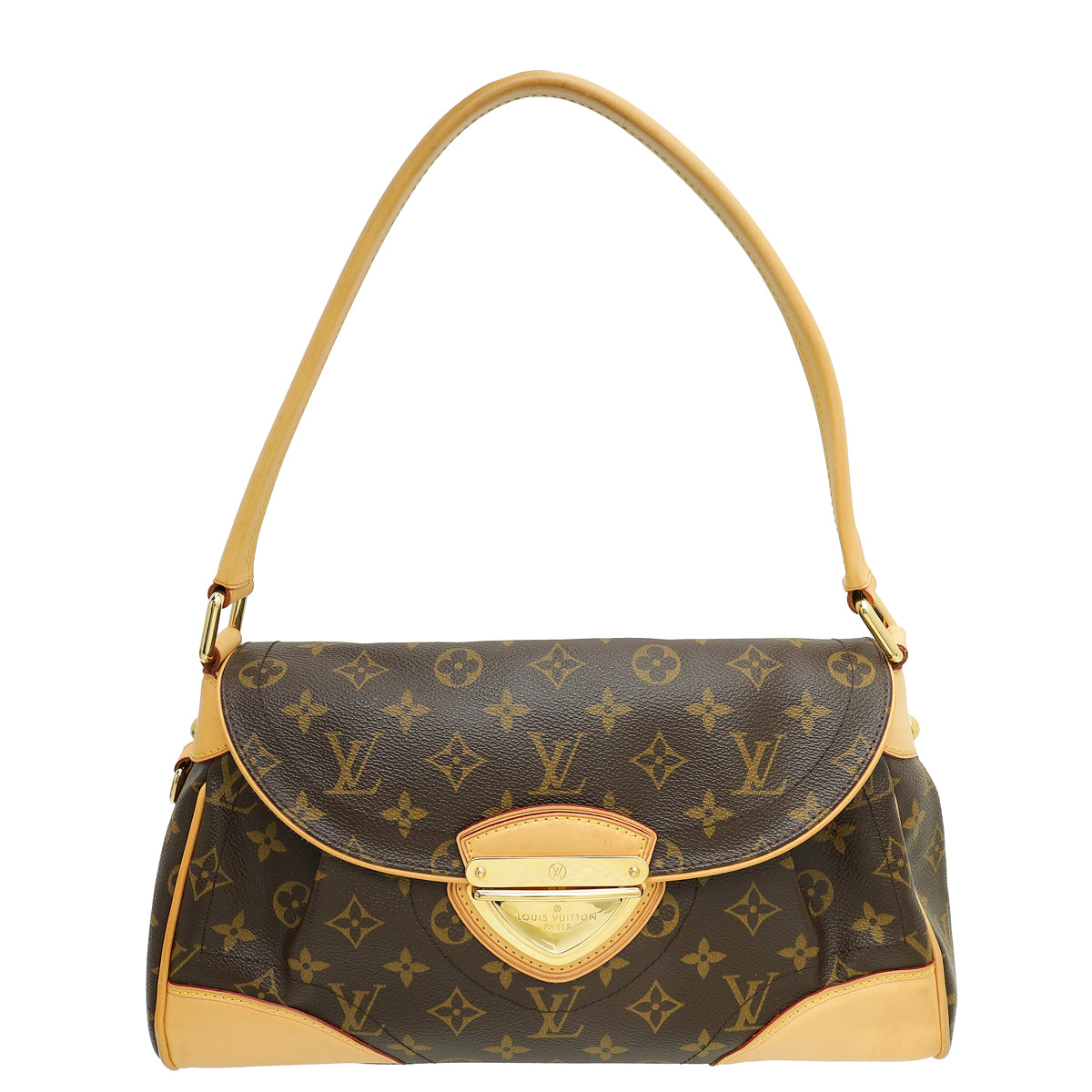 Louis Vuitton Brown Monogram Beverly MM Bag-Louis Vuitton-THE CLOSET