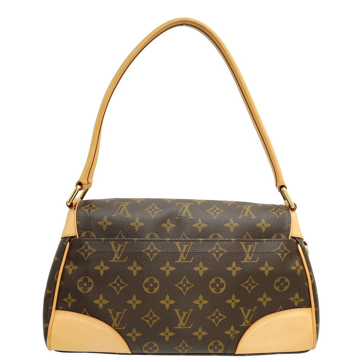 Louis Vuitton Brown Monogram Beverly MM Bag-Louis Vuitton-THE CLOSET