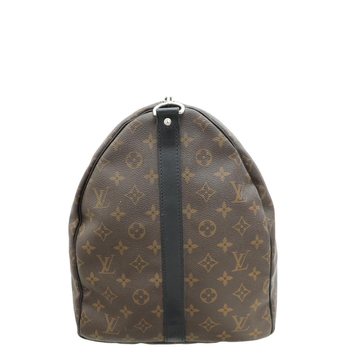 Louis Vuitton Monogram Black Keepall Bandouliere 55 Bag