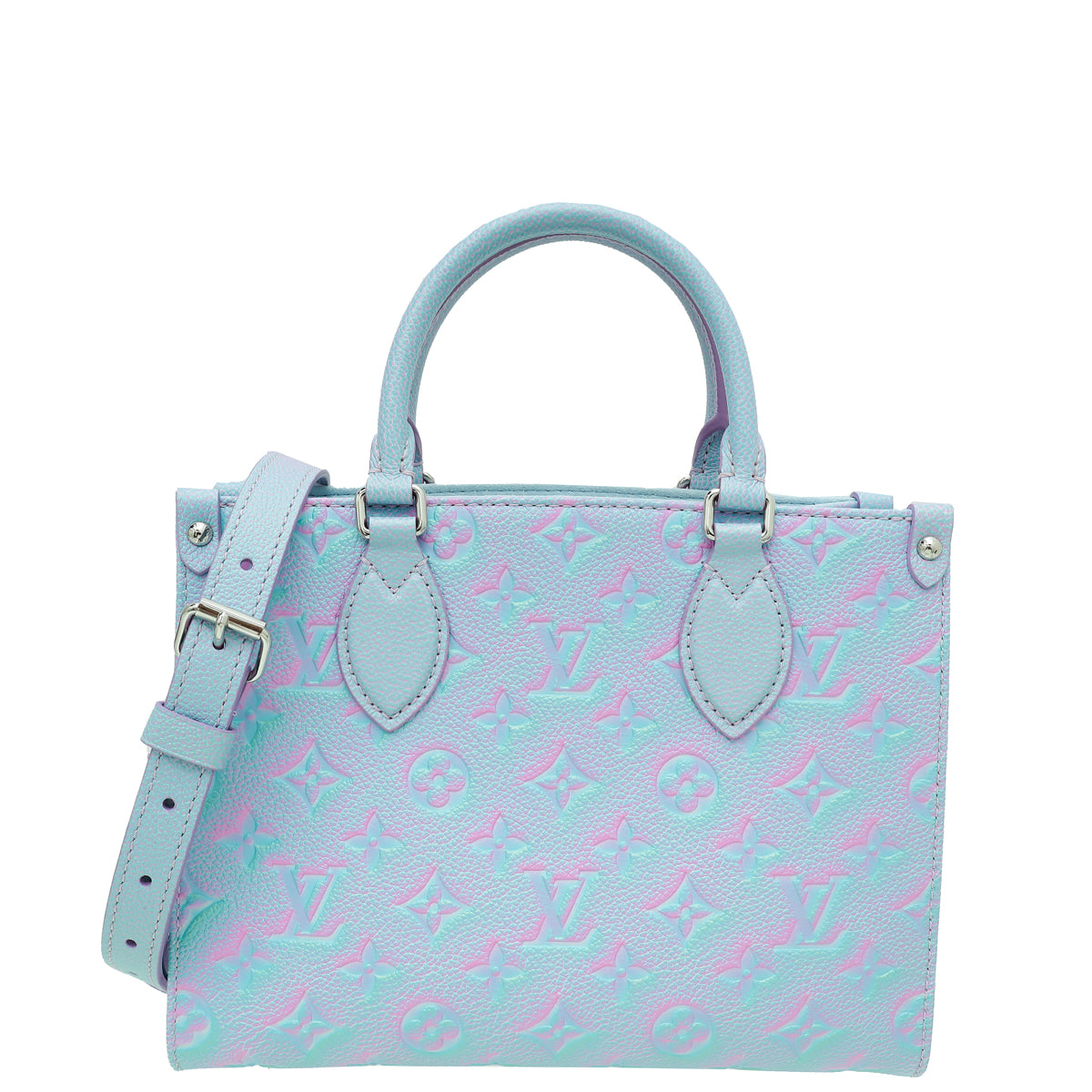 Louis Vuitton Lilas Monogram Empreinte Summer Stardust Onthego PM Bag-Louis Vuitton-THE CLOSET