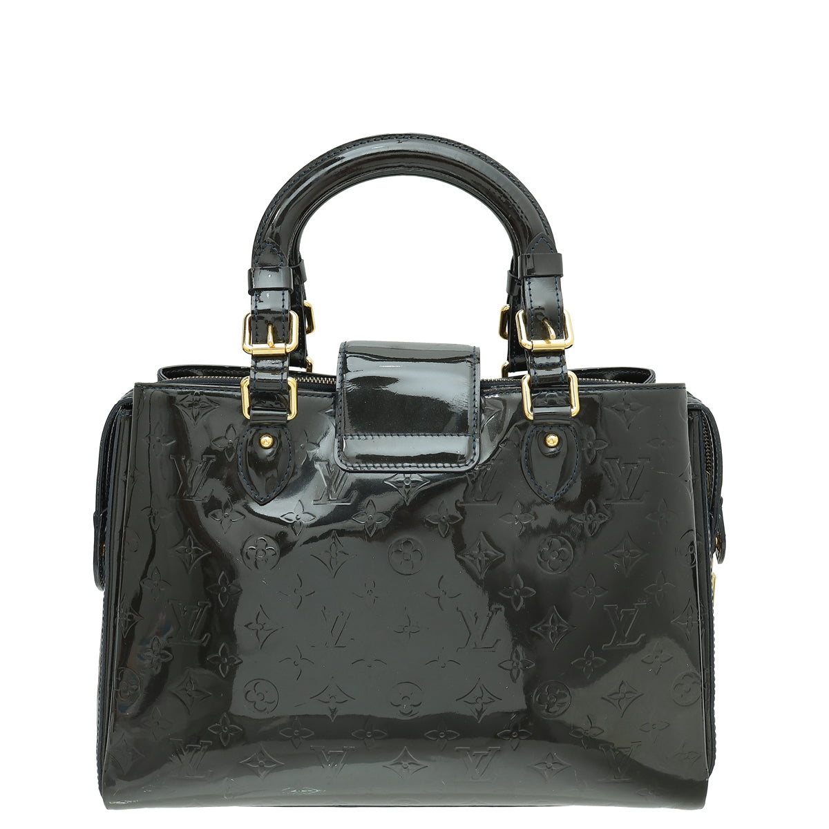 Louis Vuitton Blue Infini Monogram Vernis Melrose Avenue Bag-Louis Vuitton-THE CLOSET