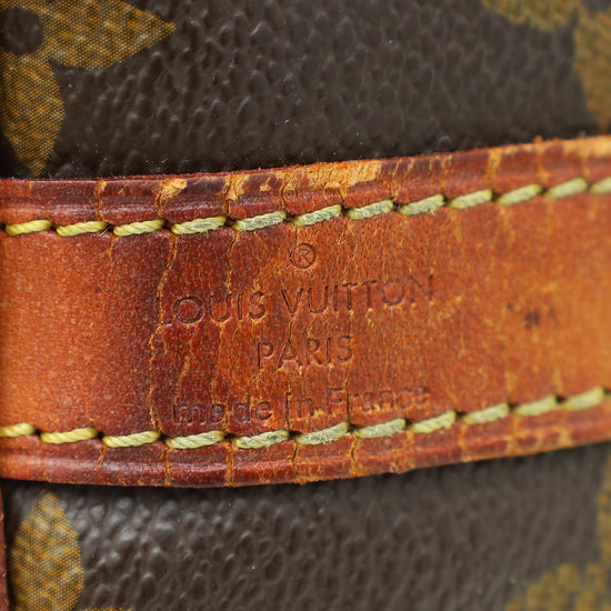 Louis Vuitton Brown Monogram Speedy Bandouliere 35 Bag