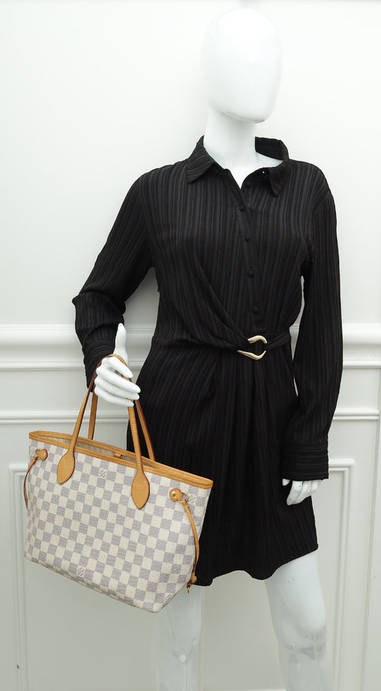 Louis Vuitton Azur Neverfull PM Bag