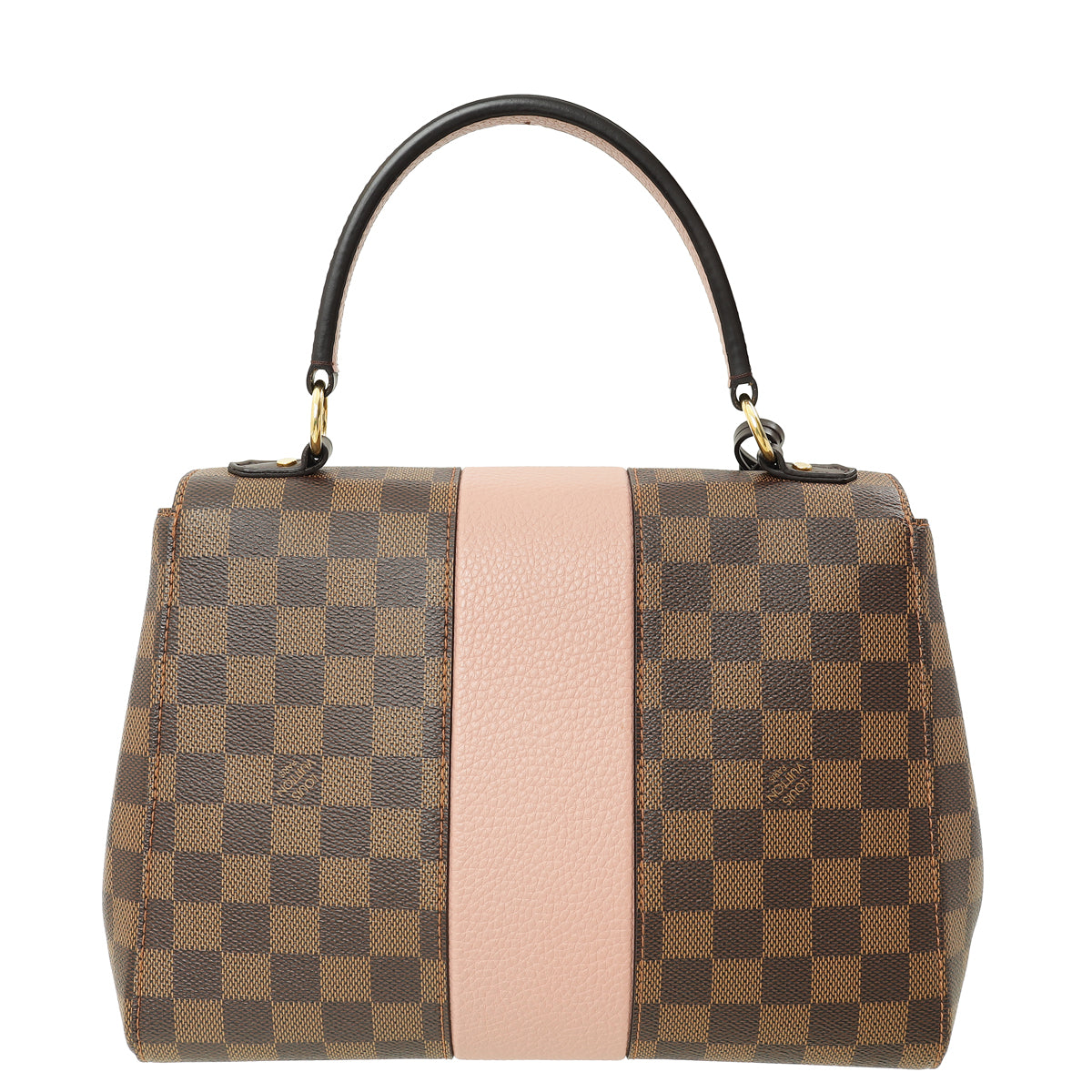 Louis Vuitton Damier Ebene Rose Ballerine Bond Street Bag