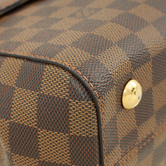 Louis Vuitton Damier Ebene Rose Ballerine Bond Street Bag