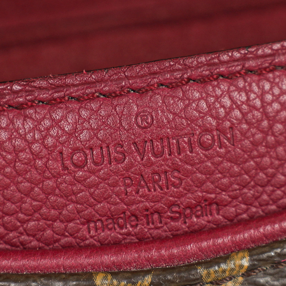 Louis Vuitton Bicolor Monogram Pallas Chain Bag