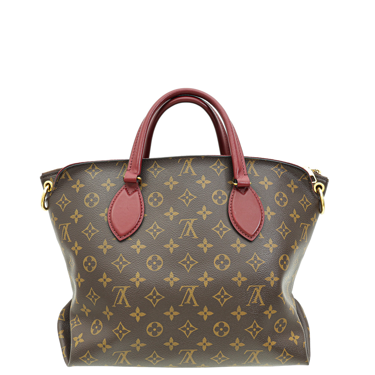 Louis Vuitton Monogram Bordeaux Flower Zipped Shoulder Bag