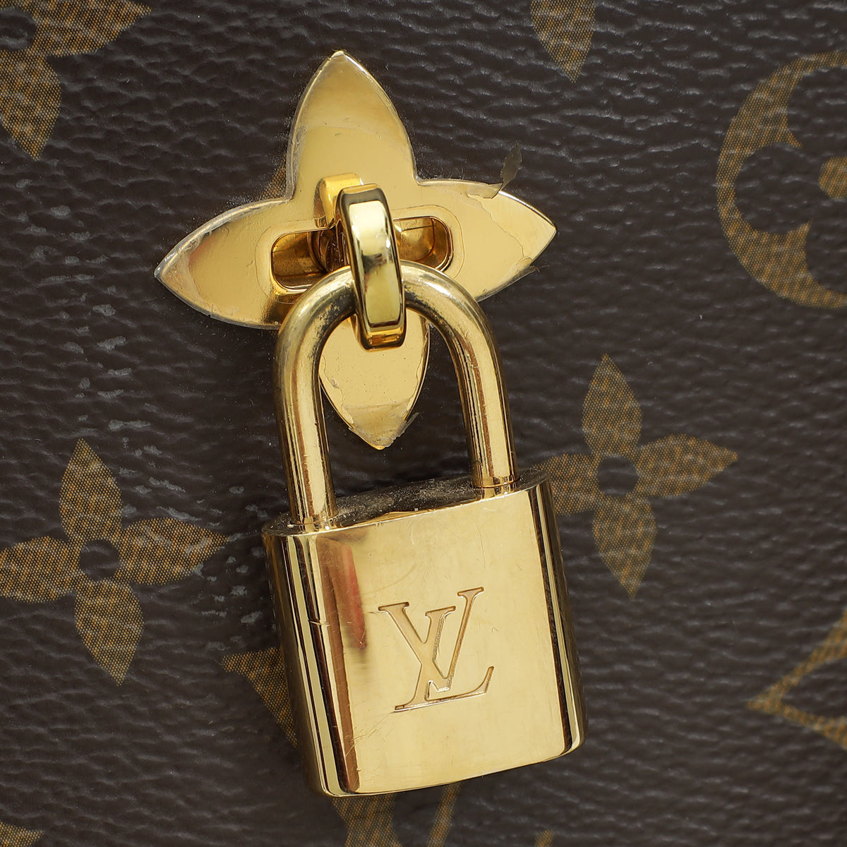 Louis Vuitton Monogram Bordeaux Flower Zipped Shoulder Bag