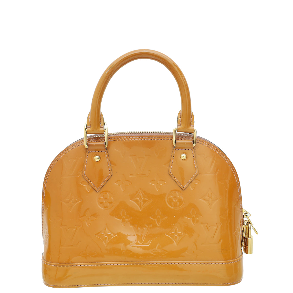 Louis Vuitton Noisette Monogram Vernis Alma BB Bag