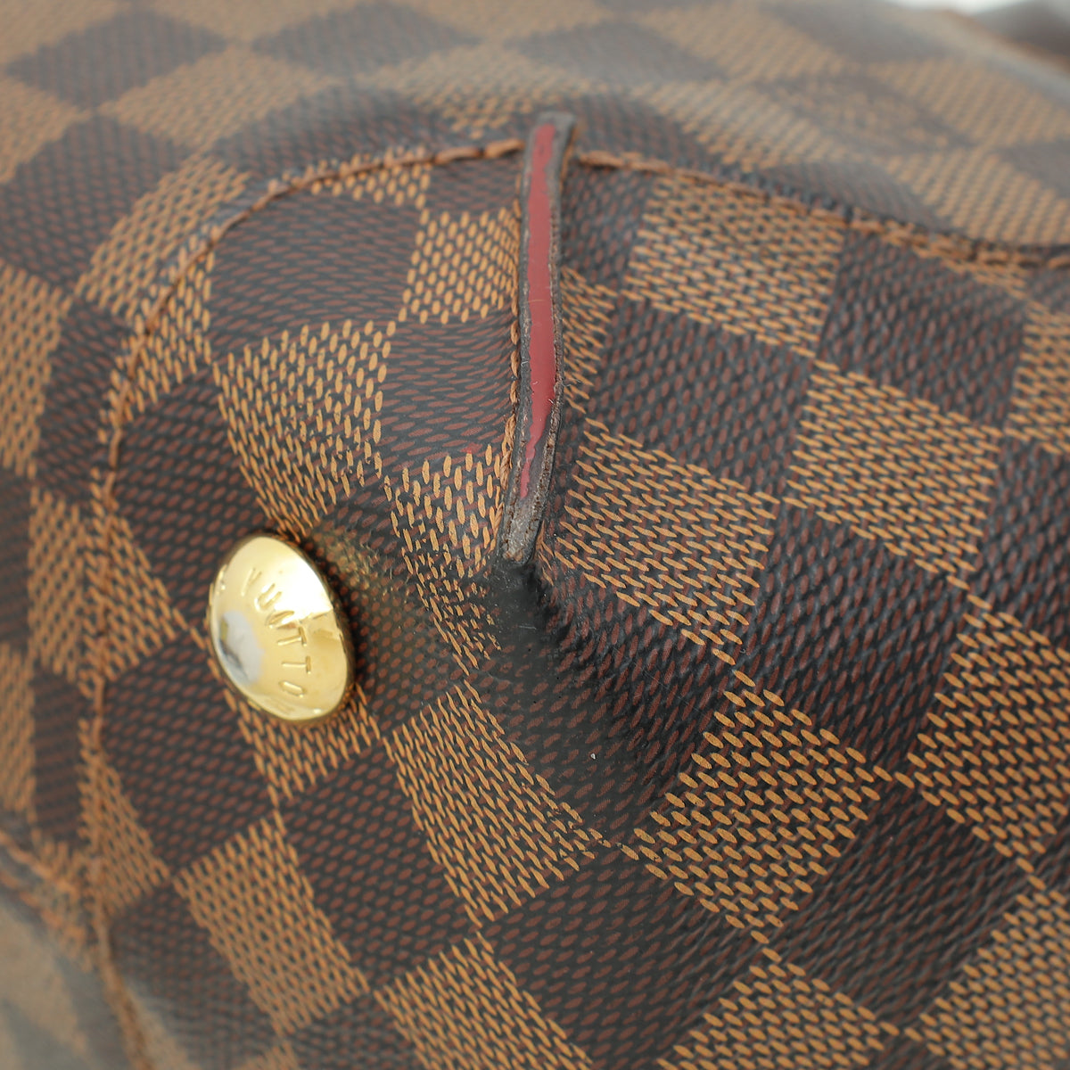 Louis Vuitton Damier Ebene Caissa Tote PM Bag