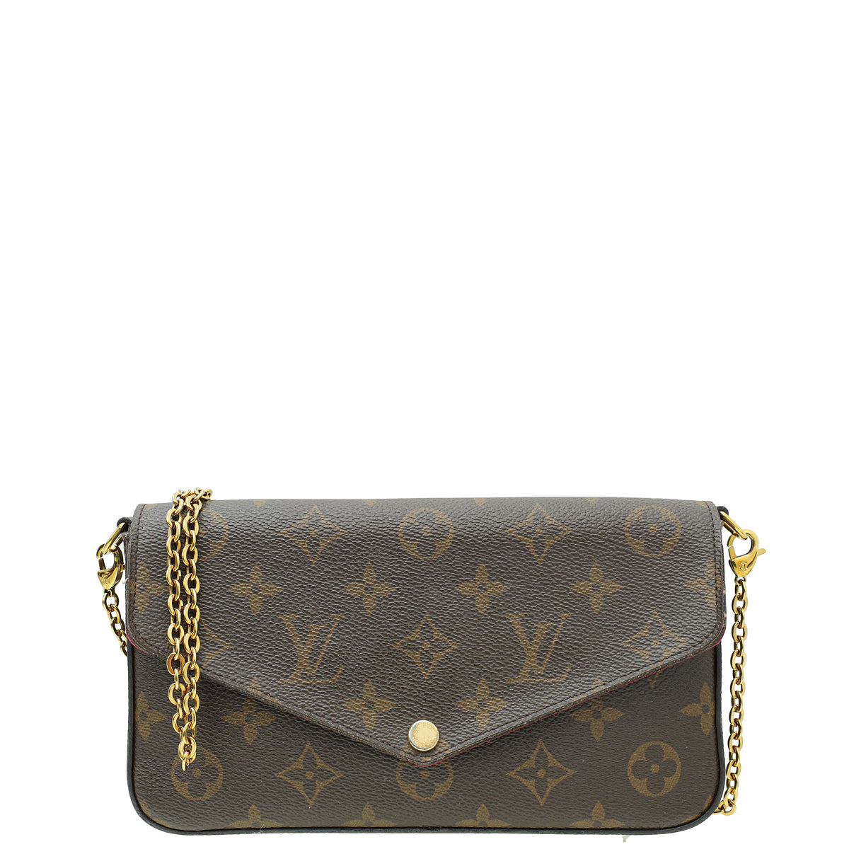 Louis Vuitton Monogram Fuchsia Pochette Felicie-Louis Vuitton-THE CLOSET