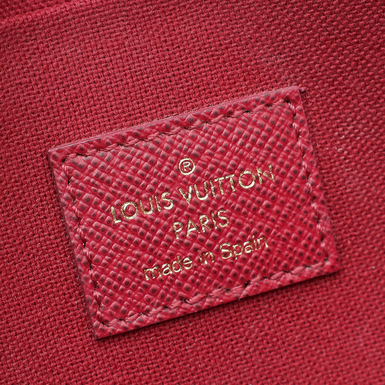 Louis Vuitton Monogram Fuchsia Pochette Felicie