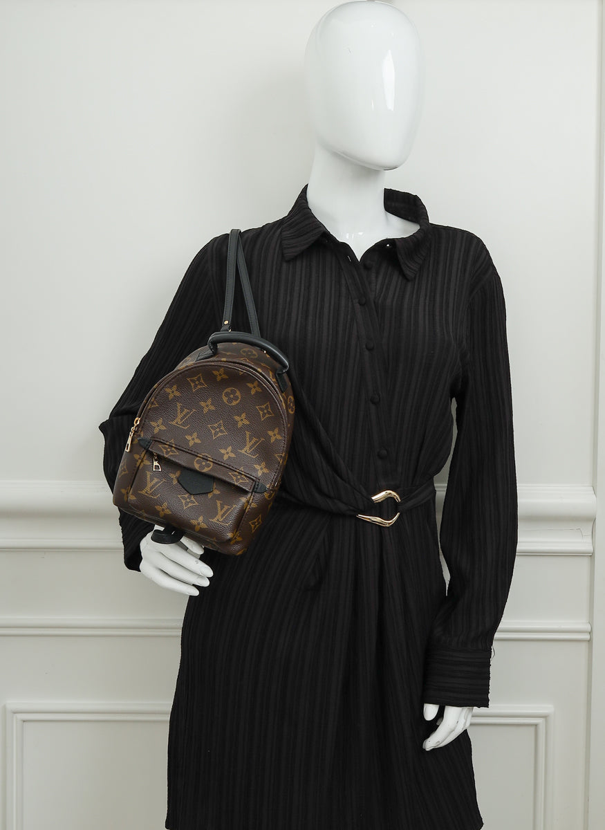 Louis Vuitton Brown Monogram Palm Springs Mini Bag-Louis Vuitton-THE CLOSET