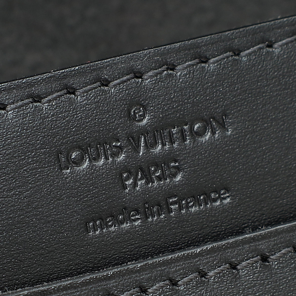 Louis Vuitton Black Louise Matte Chain Clutch-Louis Vuitton-THE CLOSET