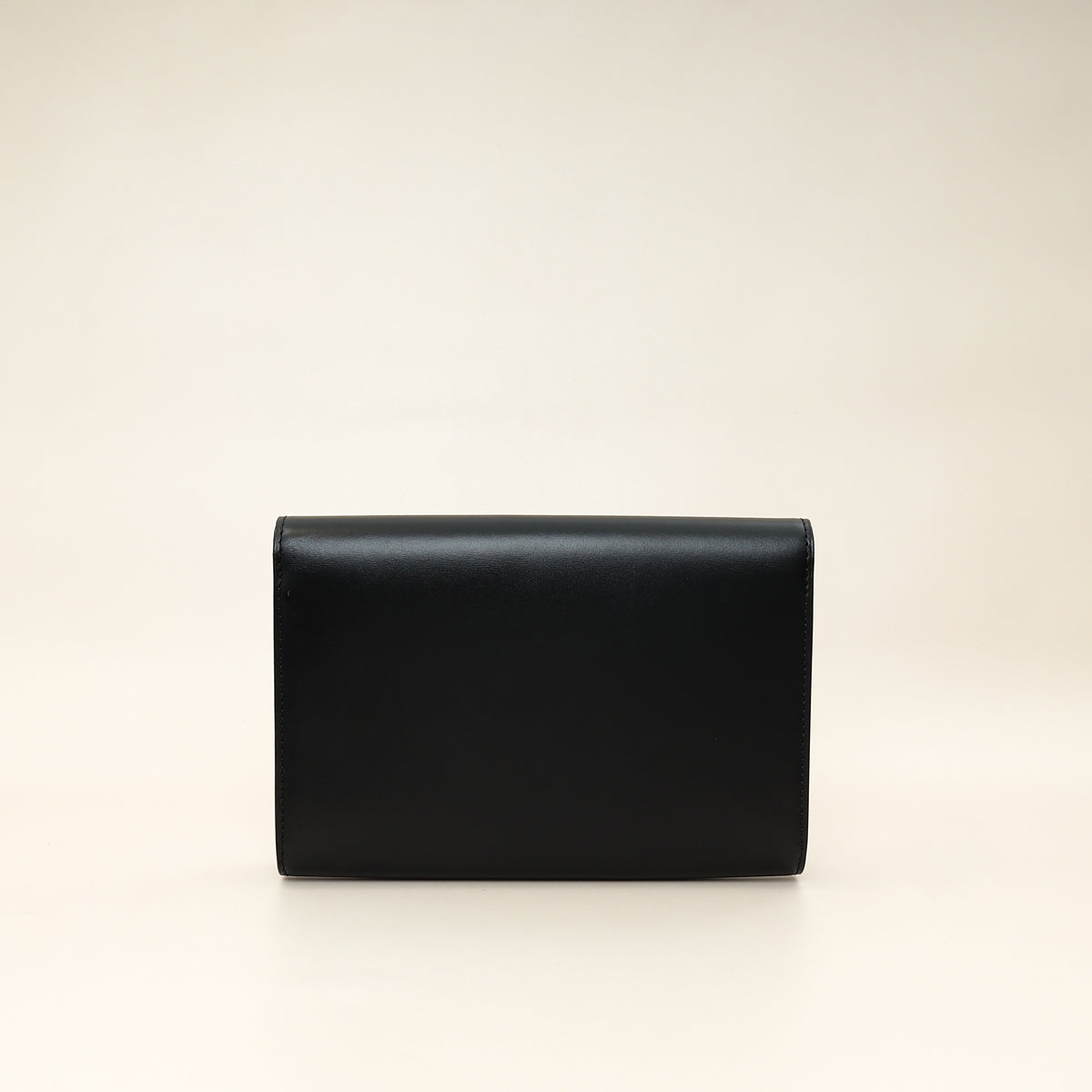 Louis Vuitton Black Louise Matte Chain Clutch-Louis Vuitton-THE CLOSET