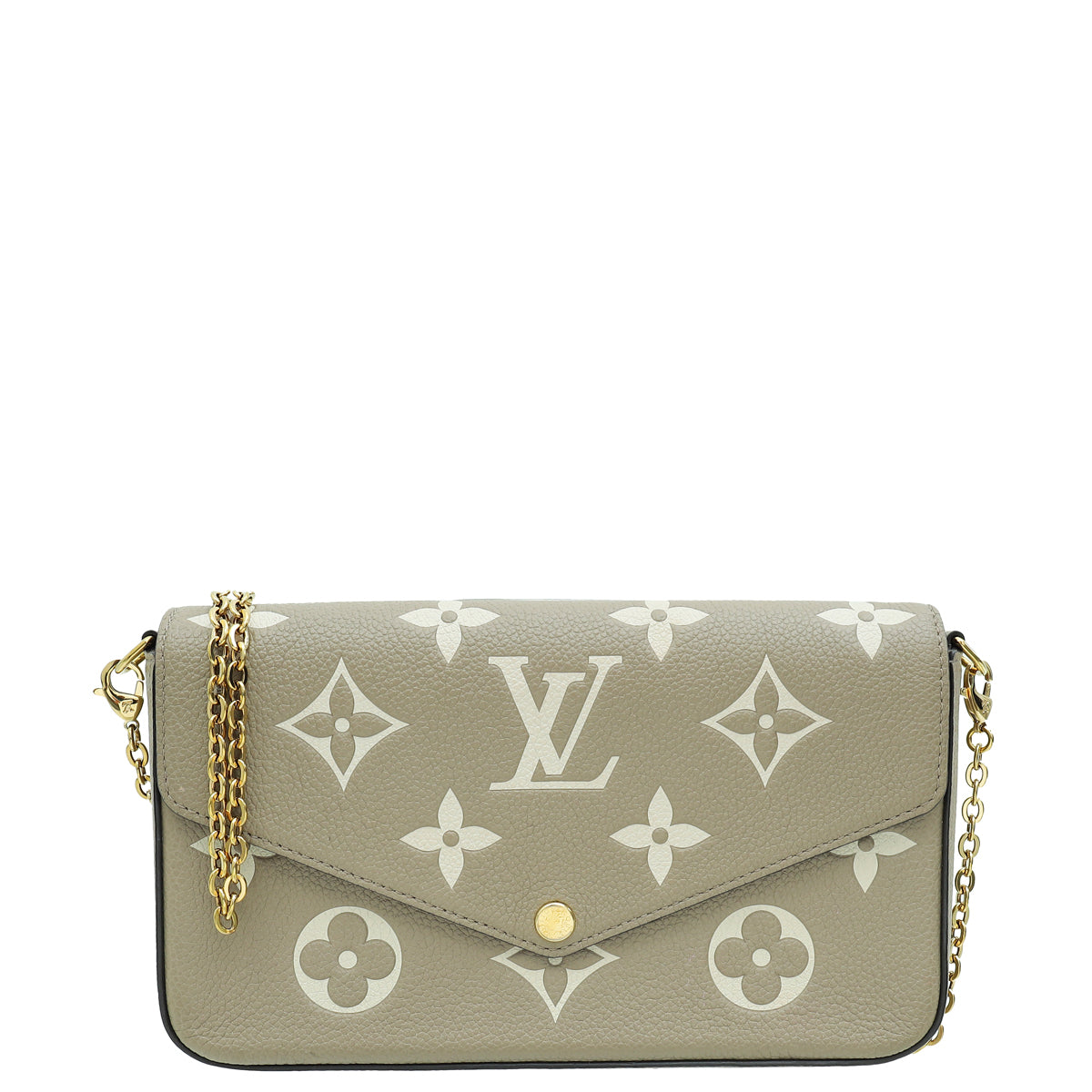 Louis Vuitton Bicolor Monogram Empreinte Felicie Pochette-Louis Vuitton-THE CLOSET