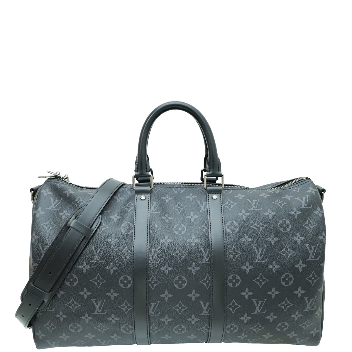 Louis Vuitton Monogram Eclipse Keepall 45 Bandoulière Bag