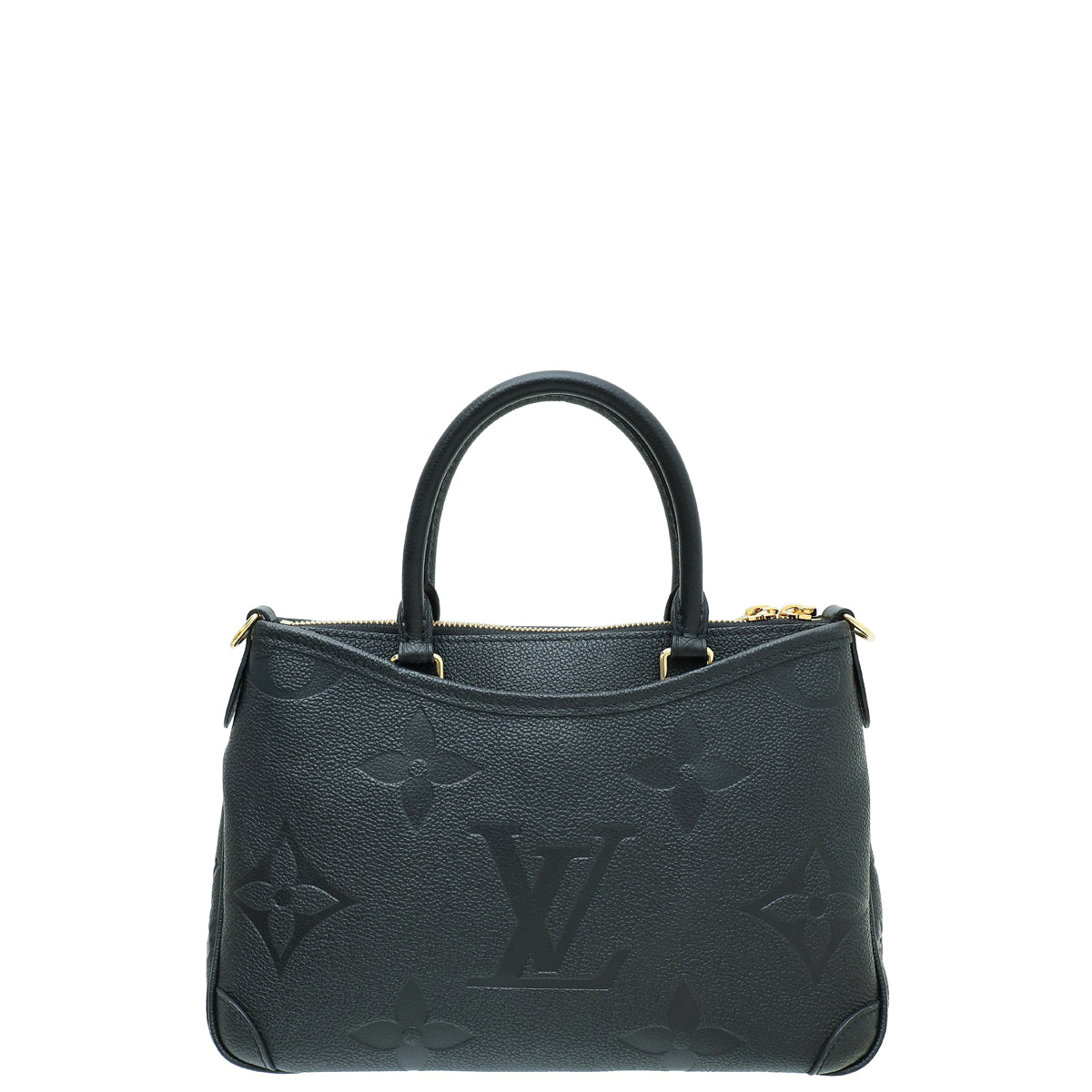 Louis Vuitton Noir Monogram Empreinte Giant Trianon PM Bag-Louis Vuitton-THE CLOSET