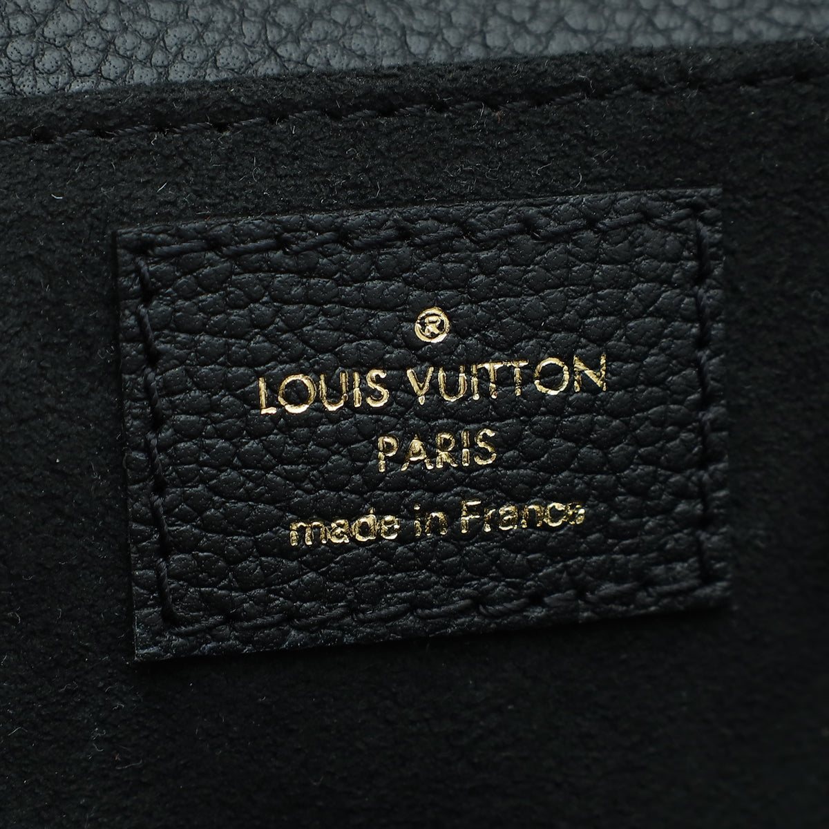 Louis Vuitton Black Monogram Empreinte Pochette Metis East West Bag