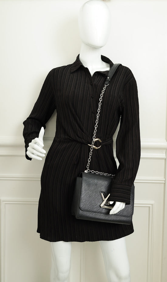 Louis Vuitton Black Twist MM Bag-Louis Vuitton-THE CLOSET