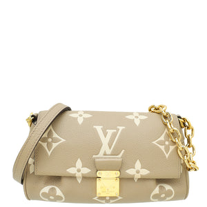 حقيبة لويس فويتون ثنائية اللون Monogram Empreinte المفضلة