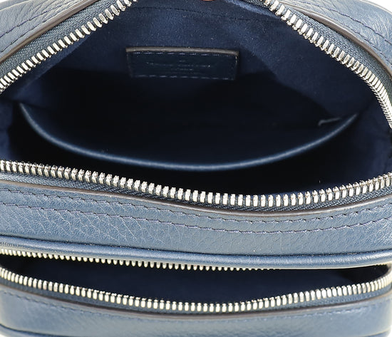 Louis Vuitton Navy Blue Amazone Camera Case Bag