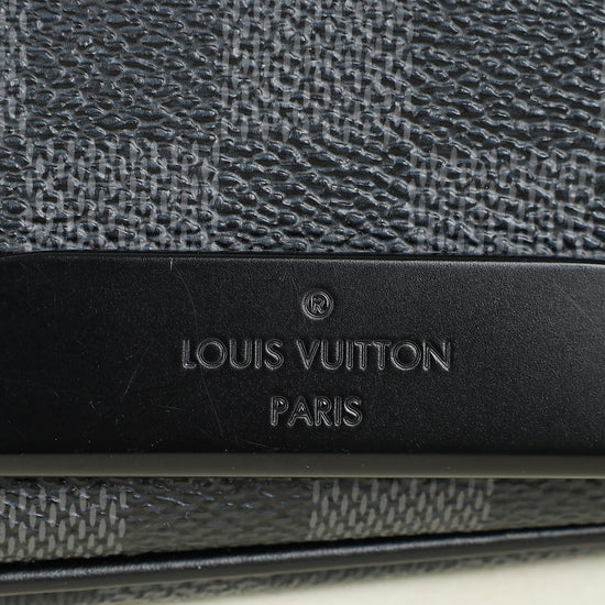 Louis Vuitton Black Damier Graphite Daniel MM Messenger Bag