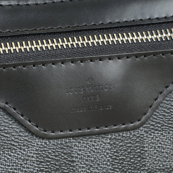 Louis Vuitton Black Damier Graphite Daniel MM Messenger Bag