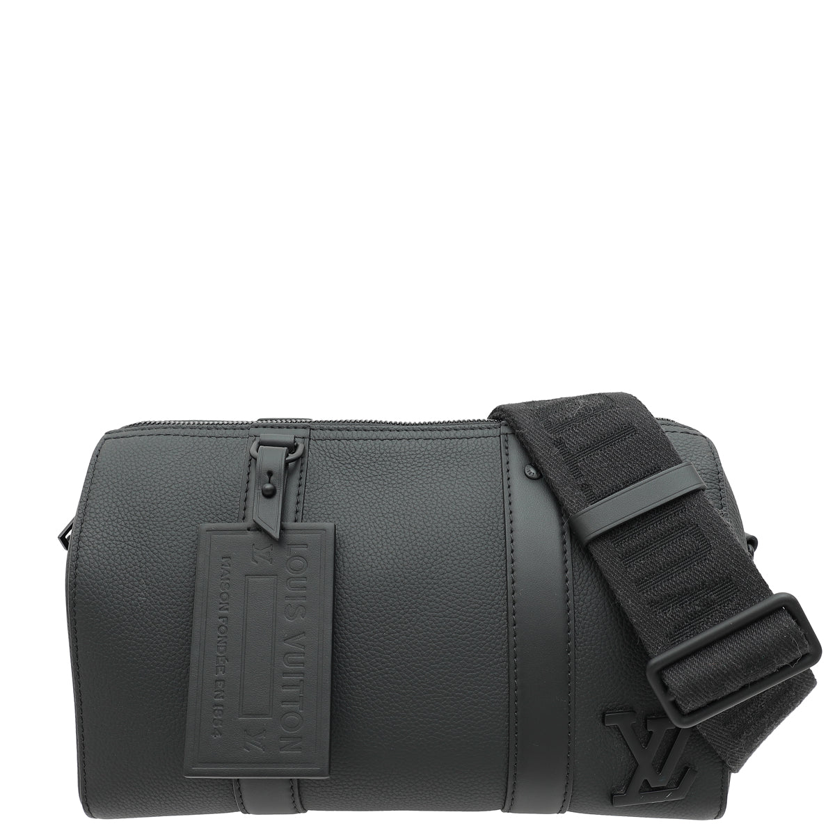 Louis Vuitton Deep Black City Keepall Aerogram Bag-Louis Vuitton-THE CLOSET