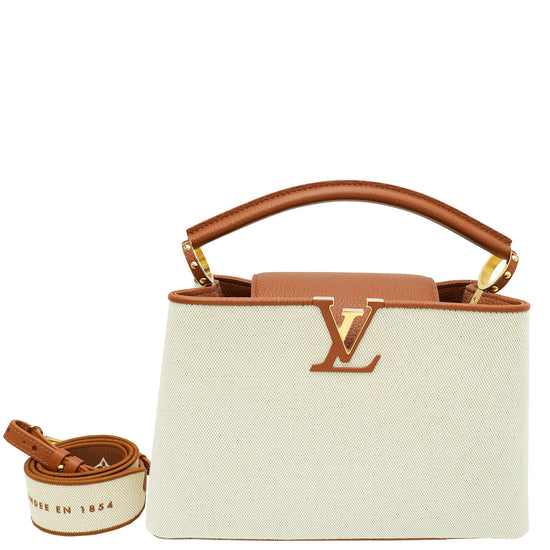 Louis Vuitton Bicolor Taurillon Capucines MM Bag