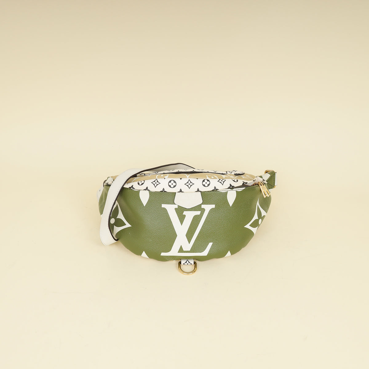 Louis Vuitton Khaki Monogram Giant Bumbag-Louis Vuitton-THE CLOSET