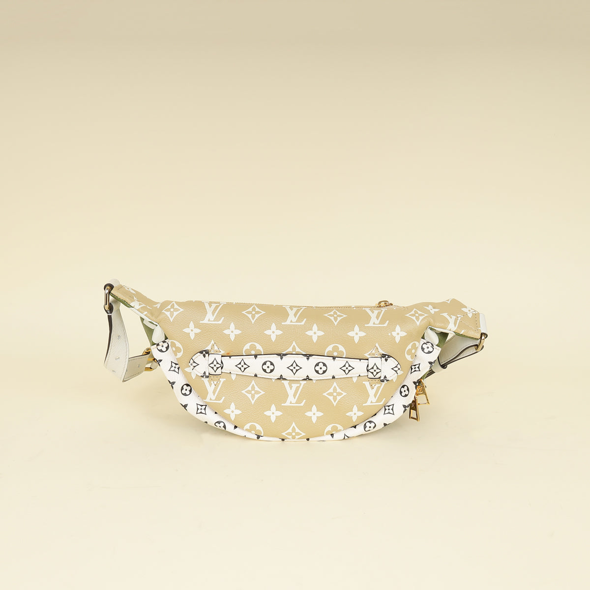 Louis Vuitton Khaki Monogram Giant Bumbag-Louis Vuitton-THE CLOSET