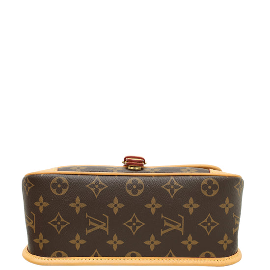 Louis Vuitton Bicolor Monogram Diane Satchel Bag